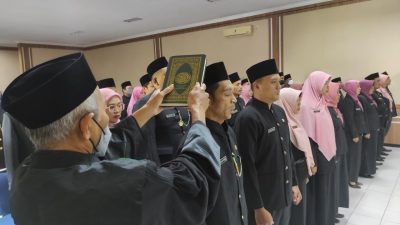 Bupati Pacitan Lantik 57 Pejabat Fungsional, Mayoritas Didominasi Guru